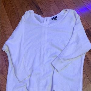 Creme sweater from express